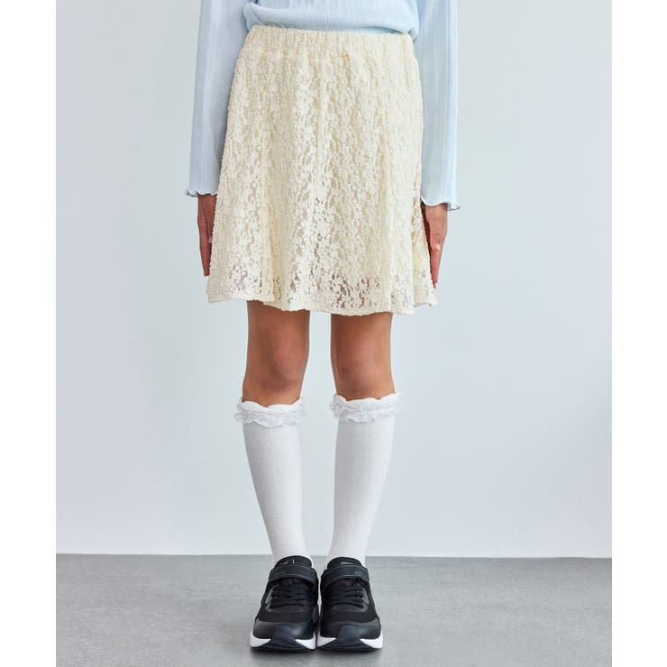 【KIDS/キッズ】インパンツ付きレースマーメイドミニスカート/リンクコーデ | ROPE' PICNIC【KIDS】 | 詳細画像15 