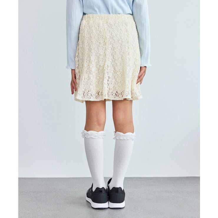 【KIDS/キッズ】インパンツ付きレースマーメイドミニスカート/リンクコーデ | ROPE' PICNIC【KIDS】 | 詳細画像17 