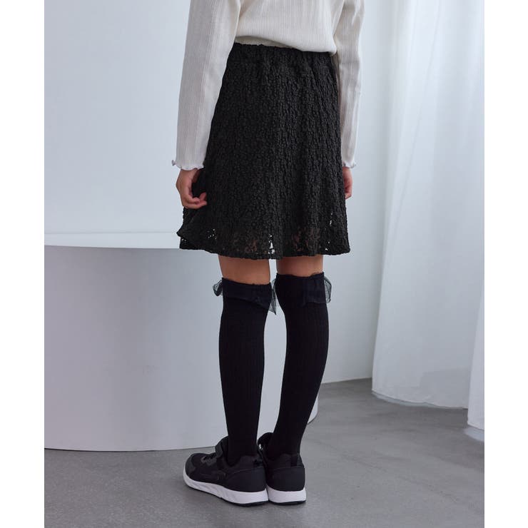 【KIDS/キッズ】インパンツ付きレースマーメイドミニスカート/リンクコーデ | ROPE' PICNIC【KIDS】 | 詳細画像3 