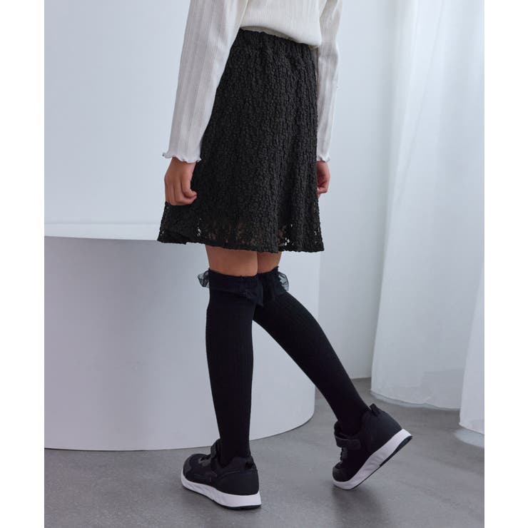 【KIDS/キッズ】インパンツ付きレースマーメイドミニスカート/リンクコーデ | ROPE' PICNIC【KIDS】 | 詳細画像4 