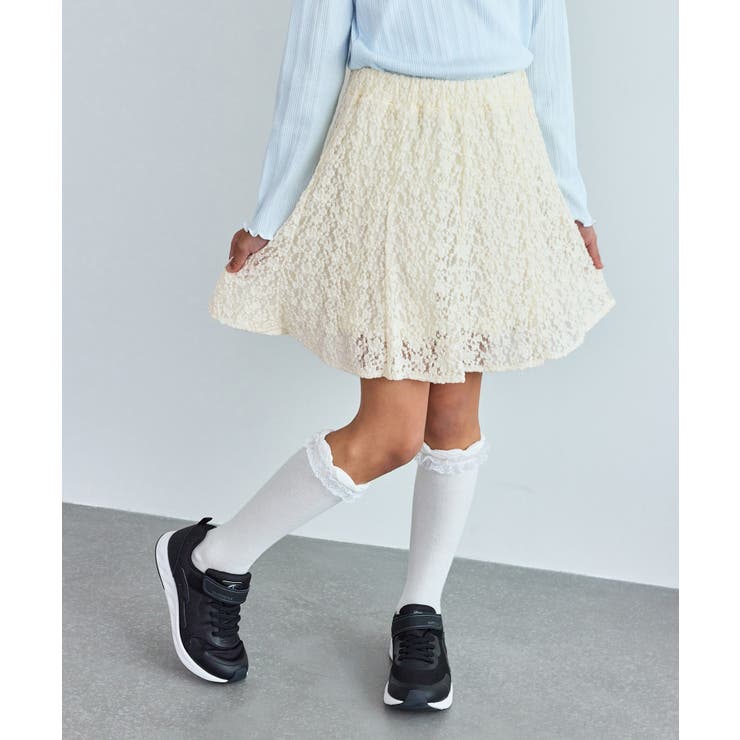 キナリ(16) | 【KIDS/キッズ】インパンツ付きレースマーメイドミニスカート/リンクコーデ | ROPE' PICNIC【KIDS】