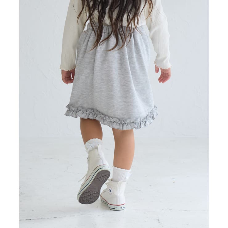 【KIDS】裏毛裾フリルスカート/セットアップ対応 | ROPE' PICNIC【KIDS】 | 詳細画像14 