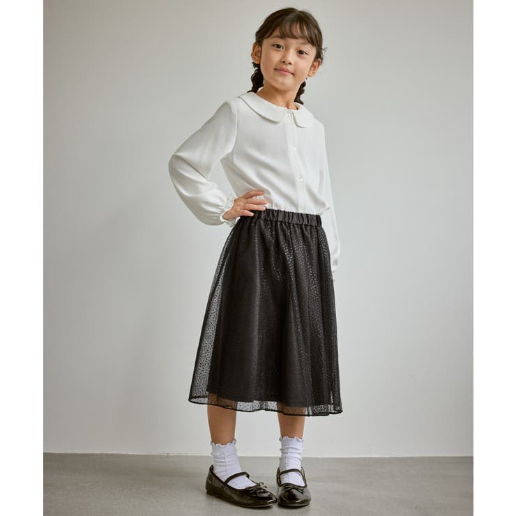 【KIDS/キッズ】キラキラチュールスカート | ROPE' PICNIC【KIDS】 | 詳細画像2 