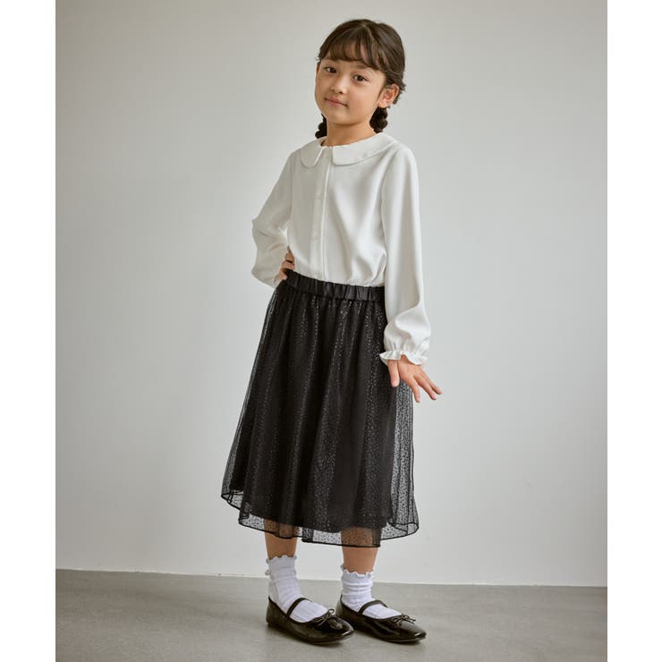 【KIDS/キッズ】キラキラチュールスカート | ROPE' PICNIC【KIDS】 | 詳細画像3 