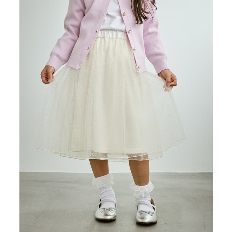 【KIDS/キッズ】キラキラチュールスカート | ROPE' PICNIC【KIDS】 | 詳細画像8 