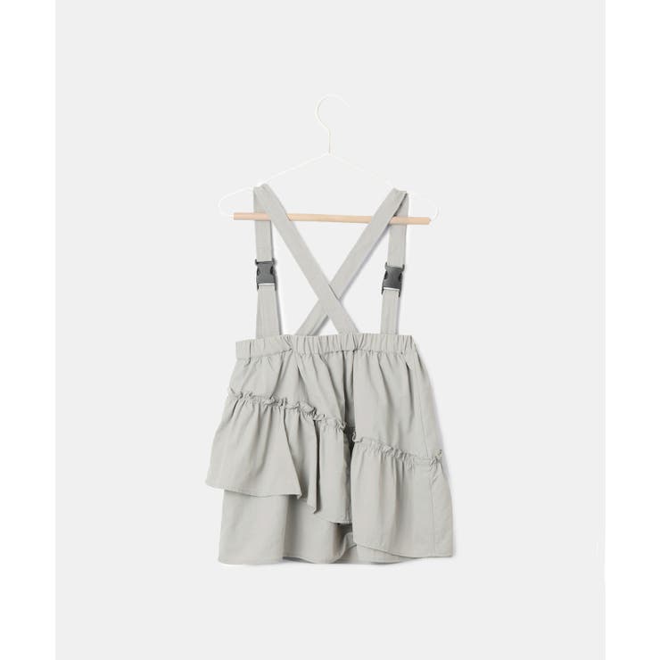 【KIDS】サス付きアシメトリーナイロンスカート/リンクコーデ・2WAY | ROPE' PICNIC【KIDS】 | 詳細画像10 