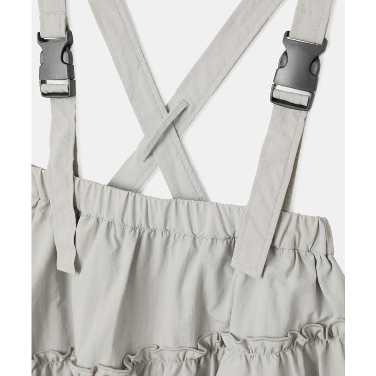 【KIDS】サス付きアシメトリーナイロンスカート/リンクコーデ・2WAY | ROPE' PICNIC【KIDS】 | 詳細画像13 