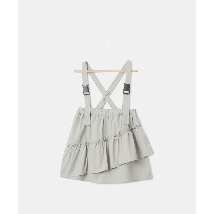 【KIDS】サス付きアシメトリーナイロンスカート/リンクコーデ・2WAY | ROPE' PICNIC【KIDS】 | 詳細画像9 