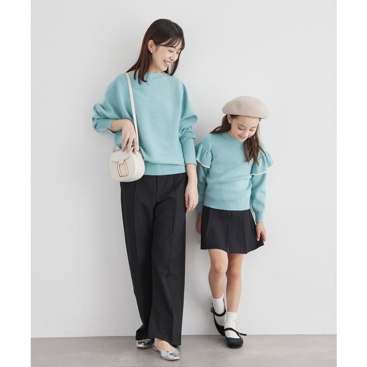 【KIDS】ウエスト折り返しタックスカート/リンクコーデ | ROPE' PICNIC【KIDS】 | 詳細画像10 