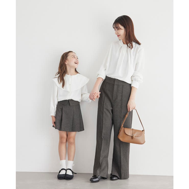 【KIDS】ウエスト折り返しタックスカート/リンクコーデ | ROPE' PICNIC【KIDS】 | 詳細画像13 