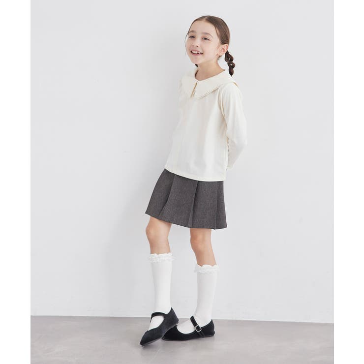 【KIDS】ウエスト折り返しタックスカート/リンクコーデ | ROPE' PICNIC【KIDS】 | 詳細画像19 