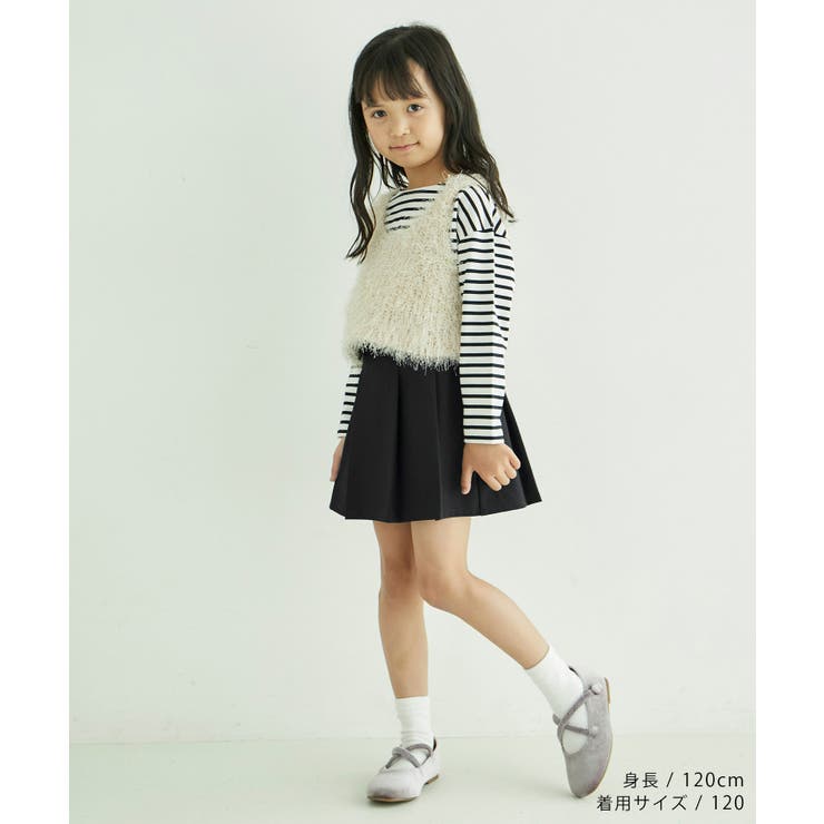 【KIDS】ウエスト折り返しタックスカート/リンクコーデ | ROPE' PICNIC【KIDS】 | 詳細画像21 