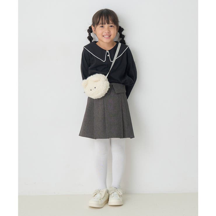 【KIDS】ウエスト折り返しタックスカート/リンクコーデ | ROPE' PICNIC【KIDS】 | 詳細画像3 