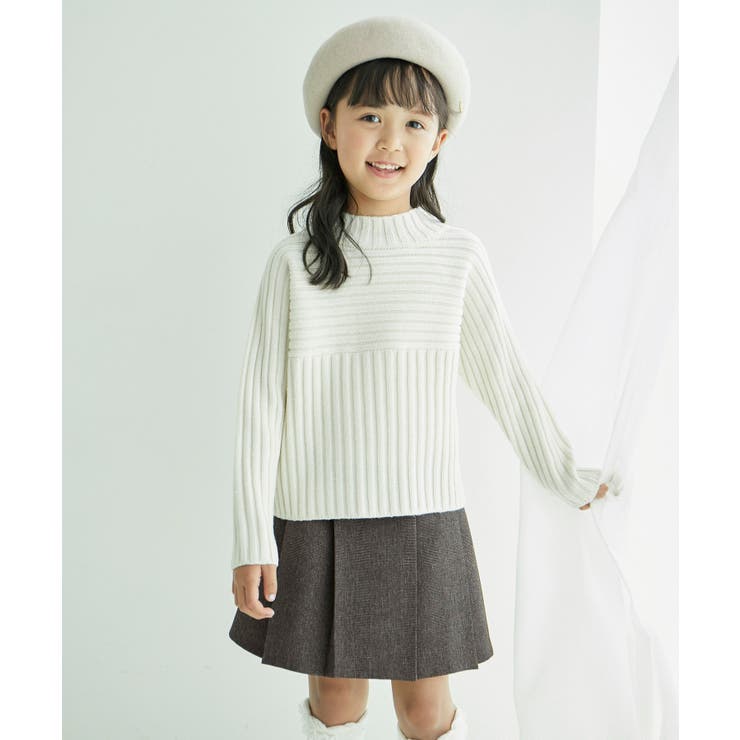 【KIDS】ウエスト折り返しタックスカート/リンクコーデ | ROPE' PICNIC【KIDS】 | 詳細画像32 