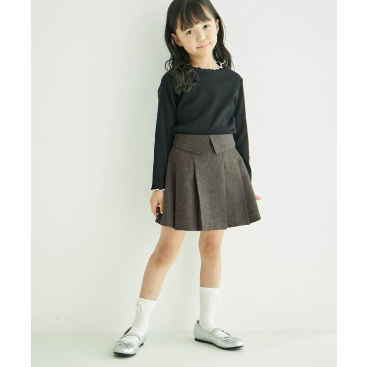 【KIDS】ウエスト折り返しタックスカート/リンクコーデ | ROPE' PICNIC【KIDS】 | 詳細画像34 