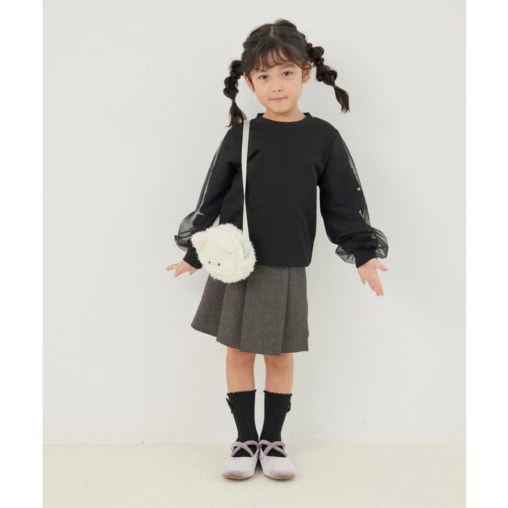 【KIDS】ウエスト折り返しタックスカート/リンクコーデ | ROPE' PICNIC【KIDS】 | 詳細画像5 