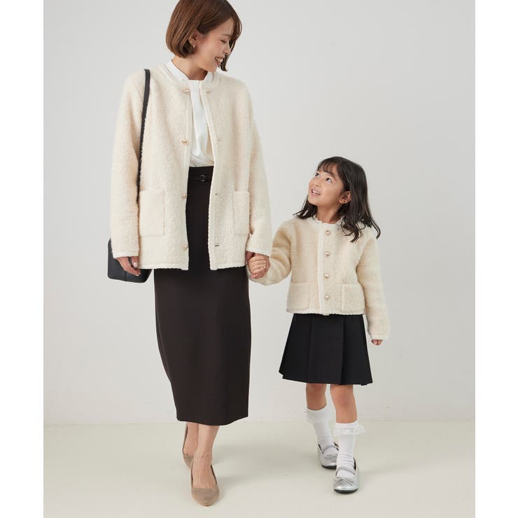 【KIDS】ウエスト折り返しタックスカート/リンクコーデ | ROPE' PICNIC【KIDS】 | 詳細画像6 