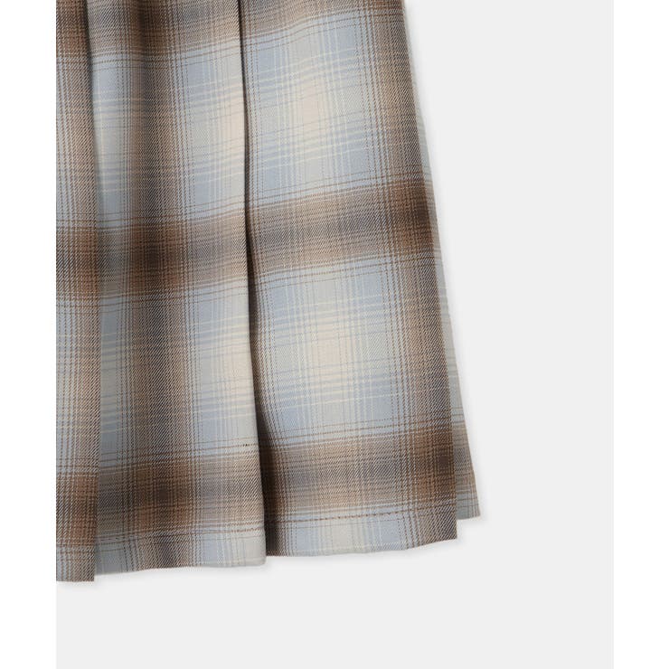 【KIDS キッズ】インパンツ付きオンブレチェックプリーツスカート リンクコーデ | ROPE' PICNIC【KIDS】 | 詳細画像12 