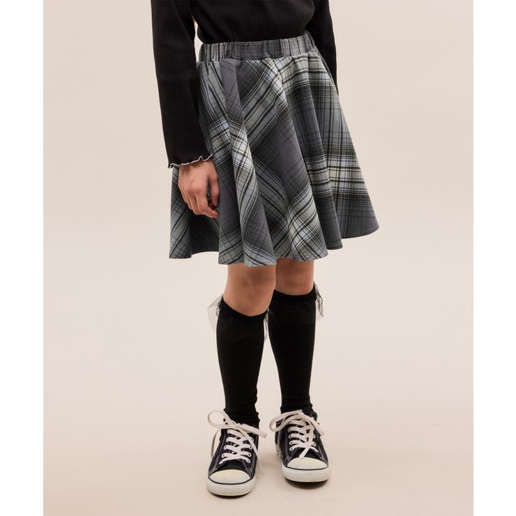 【KIDS/キッズ】インパンツ付きチェック柄フレアスカート/リンクコーデ | ROPE' PICNIC【KIDS】 | 詳細画像12 