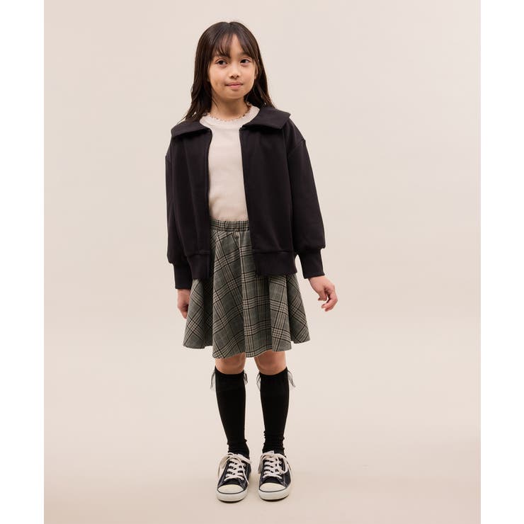 【KIDS/キッズ】インパンツ付きチェック柄フレアスカート/リンクコーデ | ROPE' PICNIC【KIDS】 | 詳細画像15 