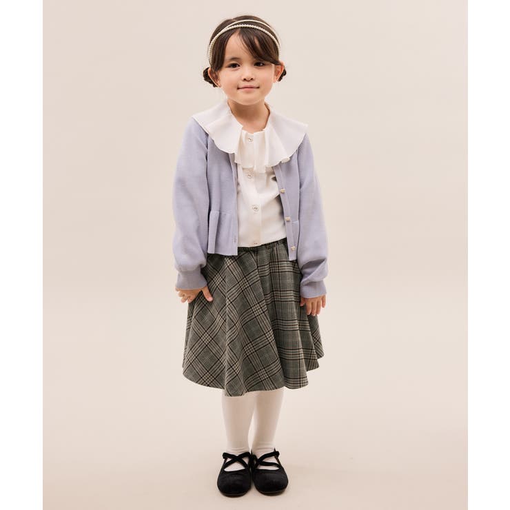 【KIDS/キッズ】インパンツ付きチェック柄フレアスカート/リンクコーデ | ROPE' PICNIC【KIDS】 | 詳細画像21 