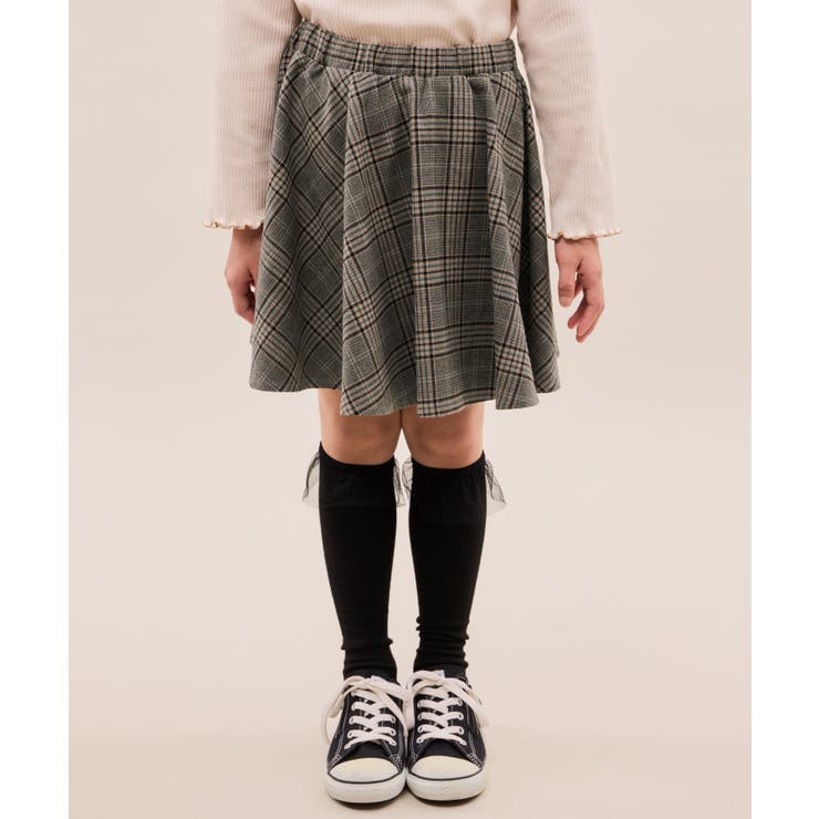 【KIDS/キッズ】インパンツ付きチェック柄フレアスカート/リンクコーデ | ROPE' PICNIC【KIDS】 | 詳細画像25 