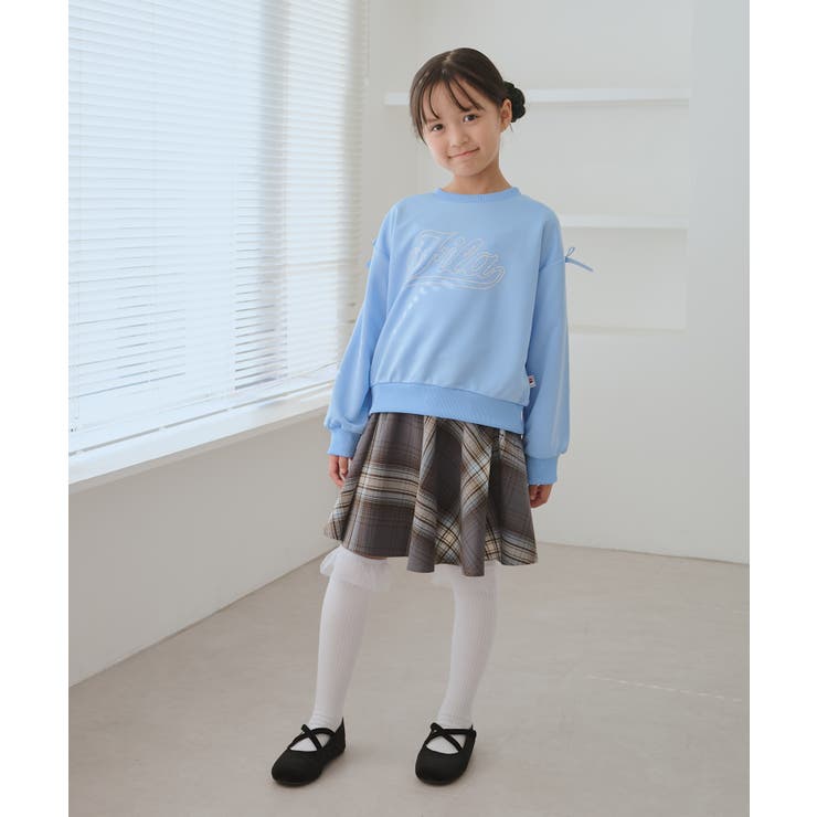 【KIDS/キッズ】インパンツ付きチェック柄フレアスカート/リンクコーデ | ROPE' PICNIC【KIDS】 | 詳細画像5 