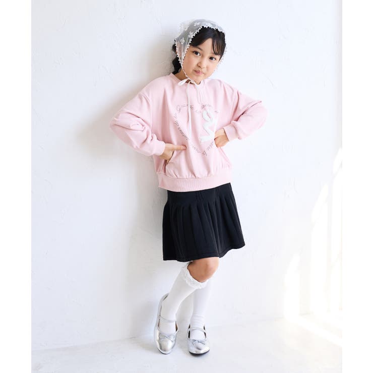 【KIDS キッズ】マシュマロケーブルニットスカート インナーパンツ付き | ROPE' PICNIC【KIDS】 | 詳細画像4 