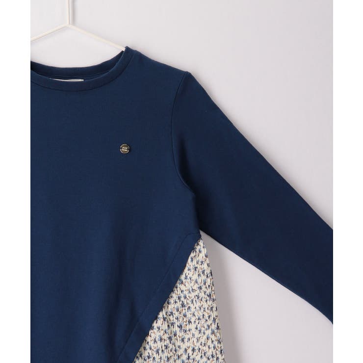 【KIDS】小花柄プリーツドッキングワンピース | ROPE' PICNIC【KIDS】 | 詳細画像4 