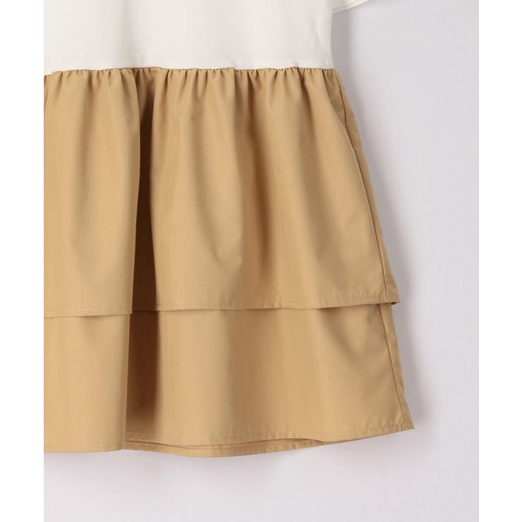 【KIDS】リンクコーデ/ロゴプリントティアードドッキングワンピース | ROPE' PICNIC【KIDS】 | 詳細画像11 