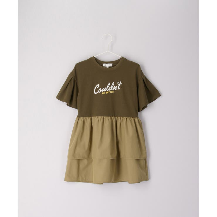 【KIDS】リンクコーデ/ロゴプリントティアードドッキングワンピース | ROPE' PICNIC【KIDS】 | 詳細画像6 