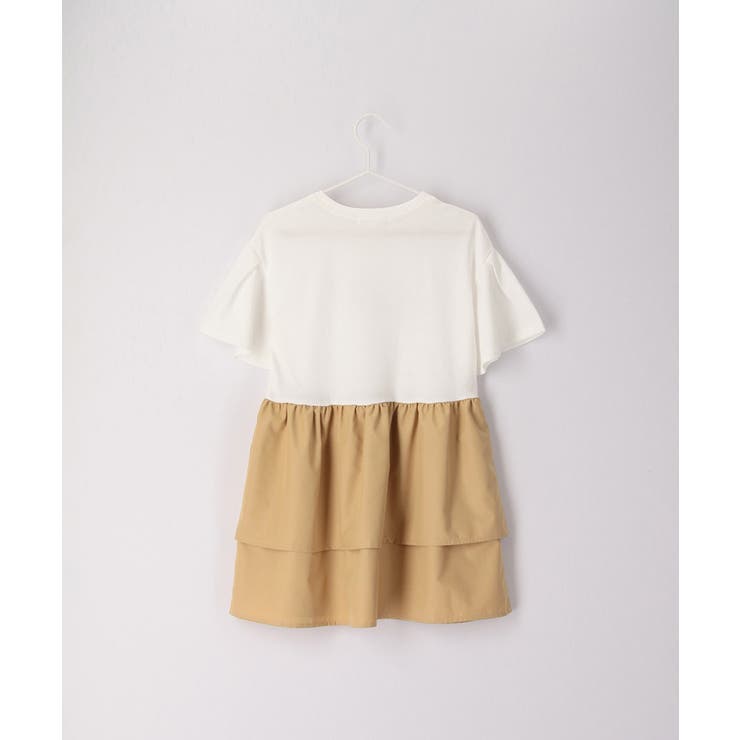 【KIDS】リンクコーデ/ロゴプリントティアードドッキングワンピース | ROPE' PICNIC【KIDS】 | 詳細画像8 