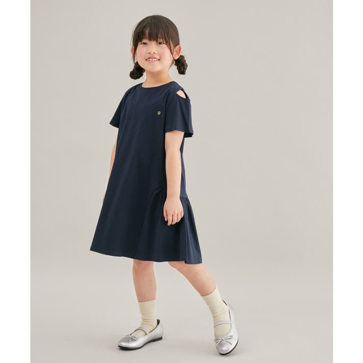 【KIDS】肩あきカットソーワンピース | ROPE' PICNIC【KIDS】 | 詳細画像5 