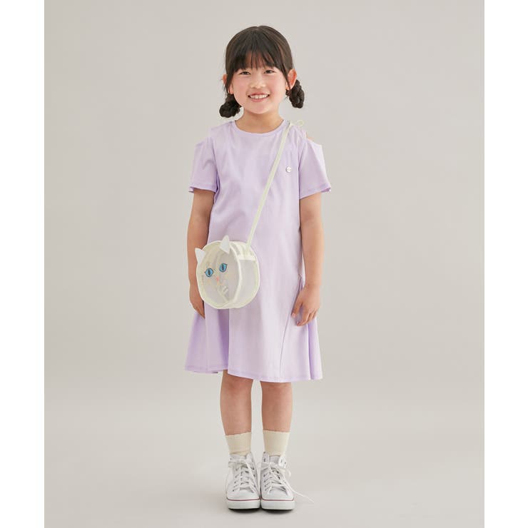 【KIDS】肩あきカットソーワンピース | ROPE' PICNIC【KIDS】 | 詳細画像6 