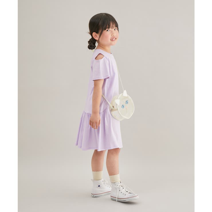 【KIDS】肩あきカットソーワンピース | ROPE' PICNIC【KIDS】 | 詳細画像7 