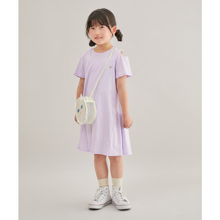 【KIDS】肩あきカットソーワンピース | ROPE' PICNIC【KIDS】 | 詳細画像8 