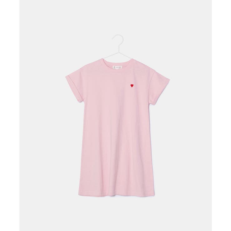 【KIDS】ハート刺繍入りバックロゴプリントワンピース/リンクコーデ | ROPE' PICNIC【KIDS】 | 詳細画像15 