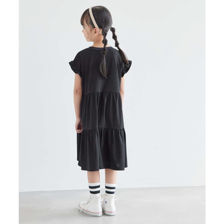 【KIDS】ティアードカットソーワンピース/接触冷感 | ROPE' PICNIC【KIDS】 | 詳細画像5 