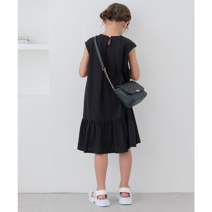 【KIDS/キッズ】【接触冷感・吸水速乾】ノースリーブフロントタックワンピース | ROPE' PICNIC【KIDS】 | 詳細画像3 