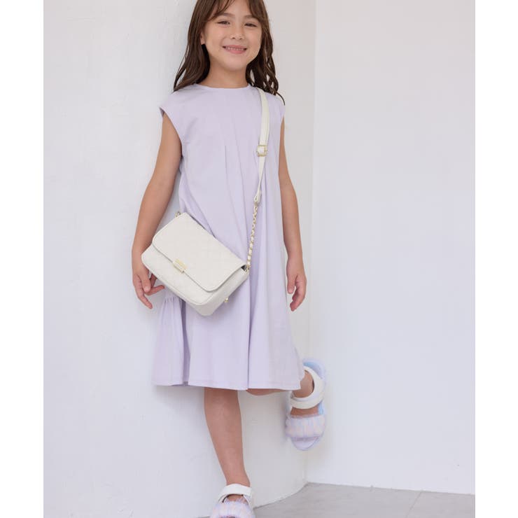 【KIDS/キッズ】【接触冷感・吸水速乾】ノースリーブフロントタックワンピース | ROPE' PICNIC【KIDS】 | 詳細画像6 