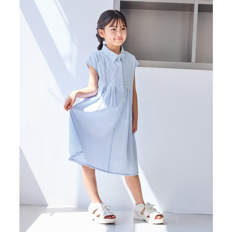 【KIDS/キッズ】コードレーンシャツワンピース | ROPE' PICNIC【KIDS】 | 詳細画像12 