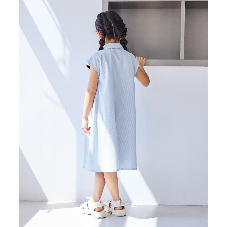 【KIDS/キッズ】コードレーンシャツワンピース | ROPE' PICNIC【KIDS】 | 詳細画像13 
