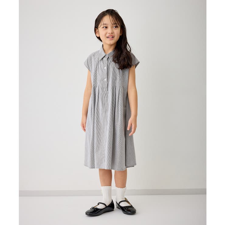 【KIDS/キッズ】コードレーンシャツワンピース | ROPE' PICNIC【KIDS】 | 詳細画像6 