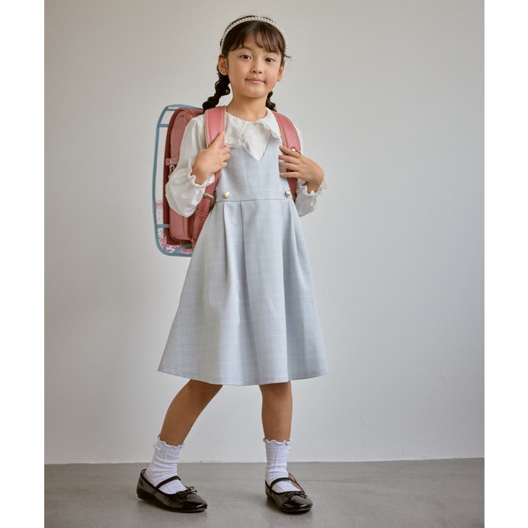 【KIDS/キッズ】フレアタックジャンパースカート/セレモニー対応 | ROPE' PICNIC【KIDS】 | 詳細画像3 