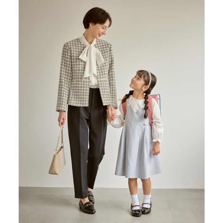 【KIDS/キッズ】フレアタックジャンパースカート/セレモニー対応 | ROPE' PICNIC【KIDS】 | 詳細画像7 