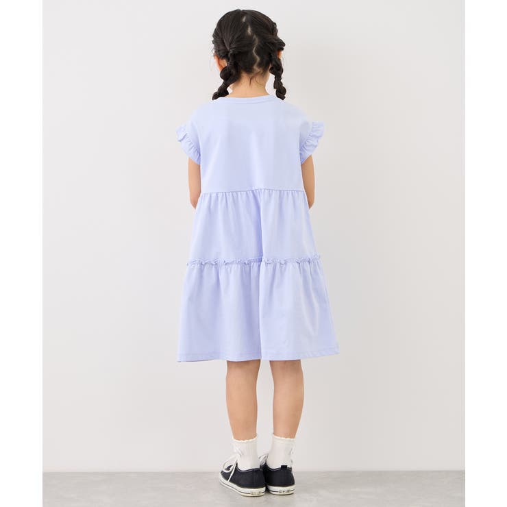 【KIDS/キッズ】ティアードロゴカットソーワンピース/接触冷感 | ROPE' PICNIC【KIDS】 | 詳細画像8 