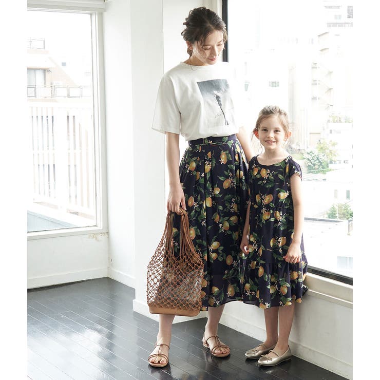 Rope Picnic Kids レモンプリントワンピース 品番 Rpcw Rope Picnic ロペピクニック のキッズファッション通販 Shoplist ショップリスト