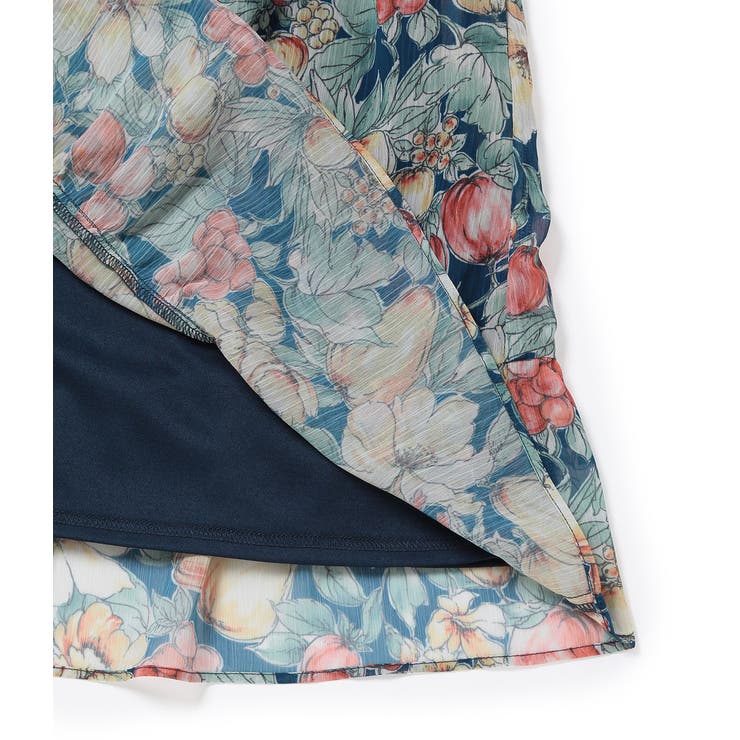 【KIDS】ヴィンテージライクフルーツ肩リボンティアードワンピース | ROPE' PICNIC【KIDS】 | 詳細画像9 