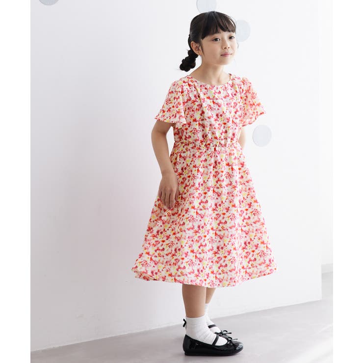 KIDS】リンクコーデ/花柄ワンピース[品番：RPCW0036206]｜ROPE' PICNIC