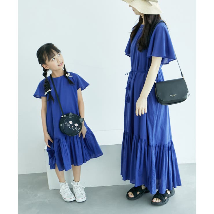 【KIDS】INDIAフレア袖ティアードワンピース/リンクコーデ | ROPE' PICNIC【KIDS】 | 詳細画像11 